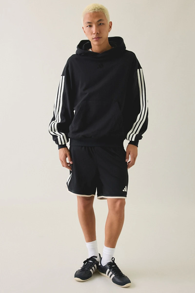 adidas Kit 3-Stripe Hoodie Sweatshirt