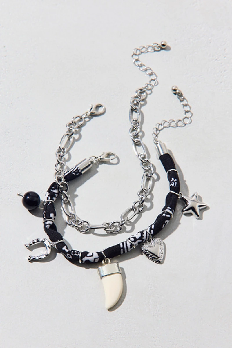 Jupiter Bandana Charm Bracelet Set