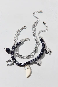 Jupiter Bandana Charm Bracelet Set
