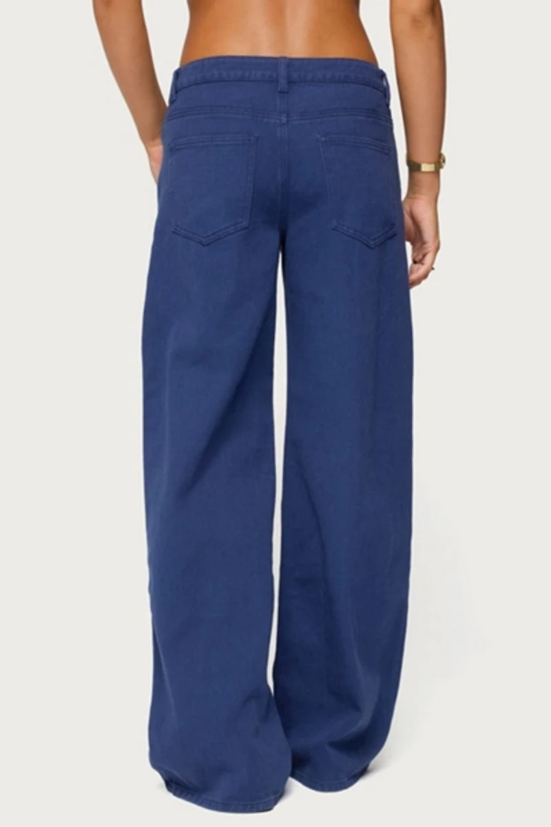Edikted Daytime Low Rise Baggy Jeans