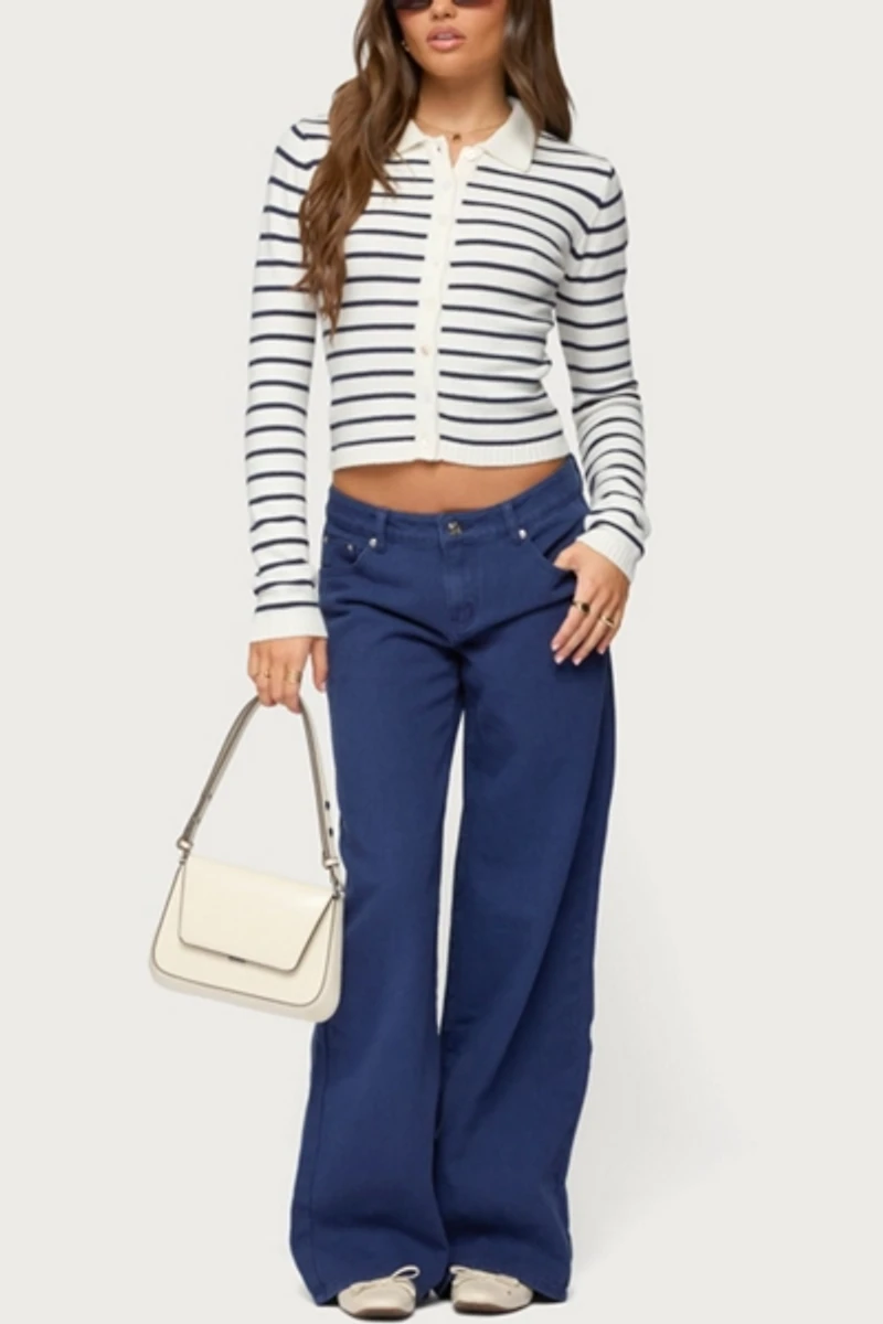 Edikted Daytime Low Rise Baggy Jeans