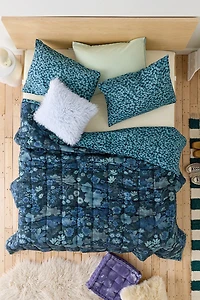 Marti Floral Reversible Lightweight Cotton Quilt
