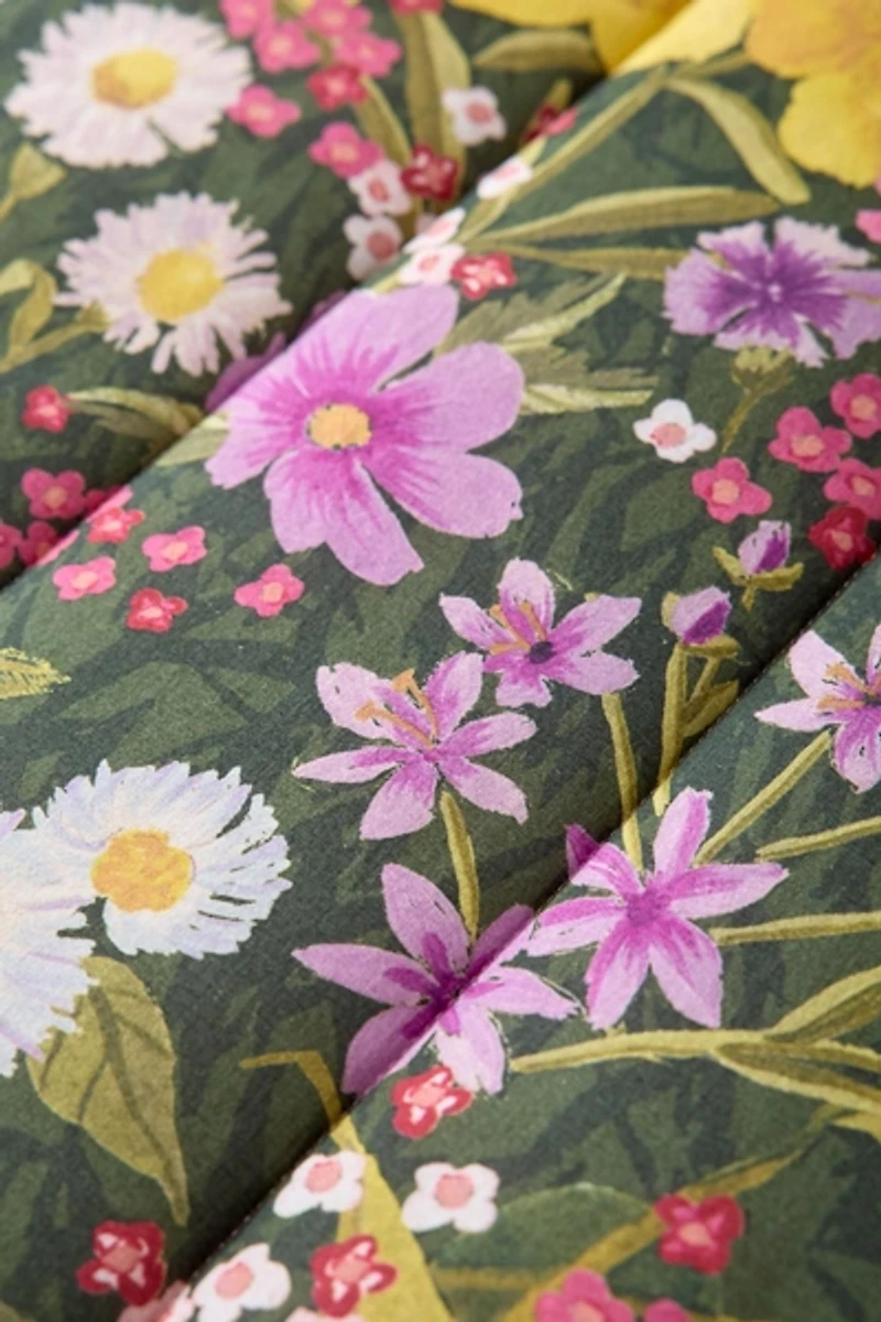 Marti Floral Reversible Lightweight Cotton Quilt