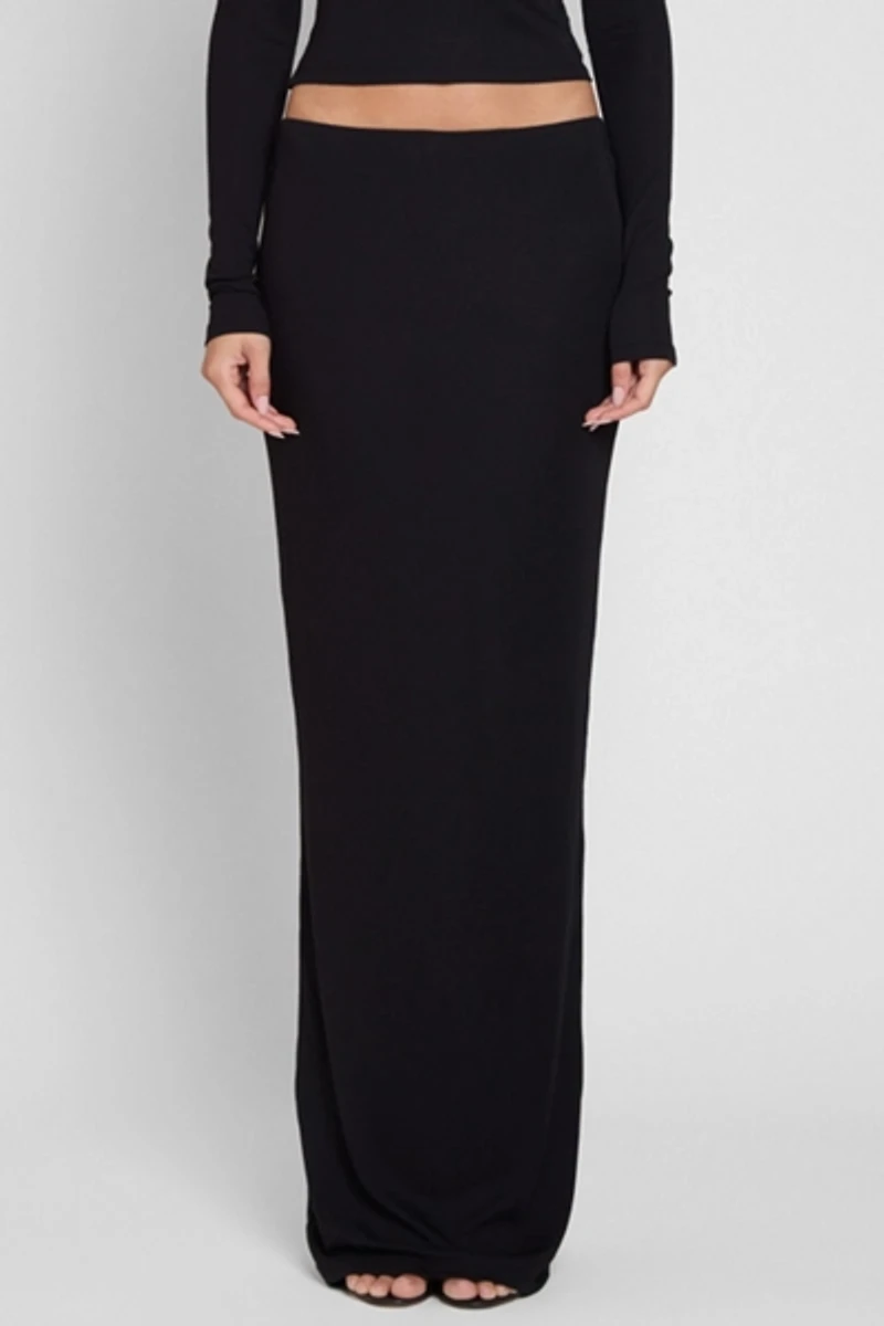 LEAU Everyday Jersey Maxi Skirt