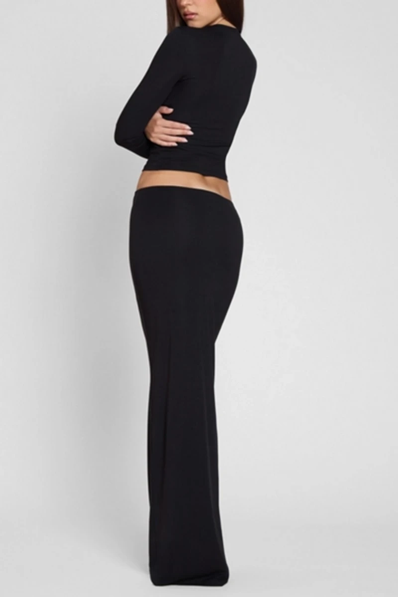 LEAU Everyday Jersey Maxi Skirt