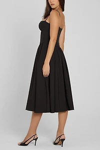 LEAU Ballerina Bustier Midi Dress