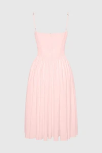 LEAU Ballerina Bustier Midi Dress
