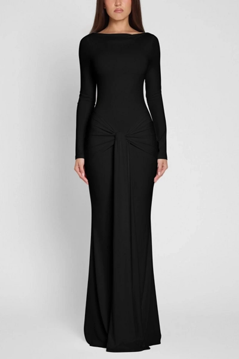 LEAU Oasis Knot Maxi Dress