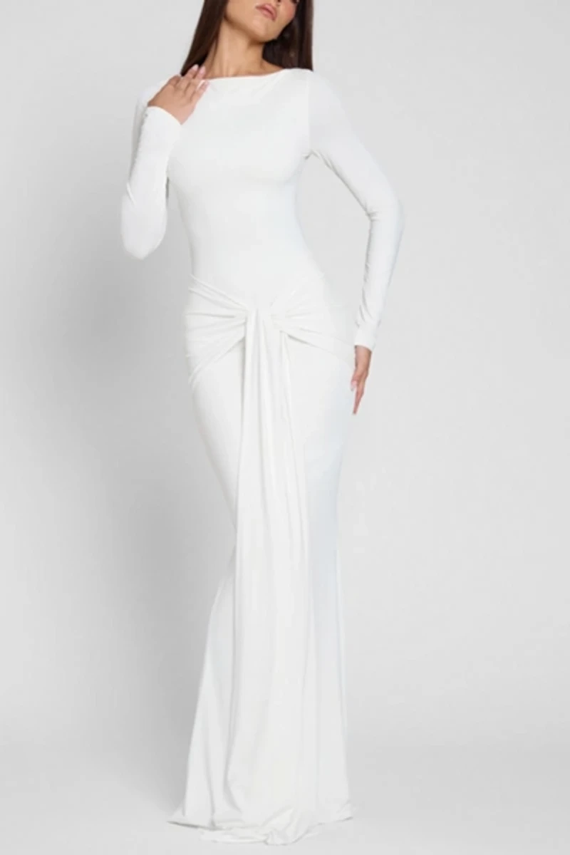 LEAU Oasis Knot Maxi Dress