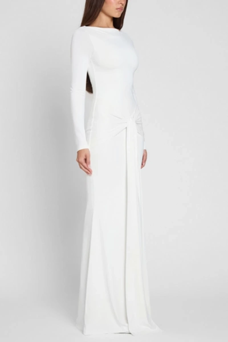 LEAU Oasis Knot Maxi Dress