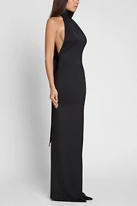 LEAU Alaia Drape Maxi Dress