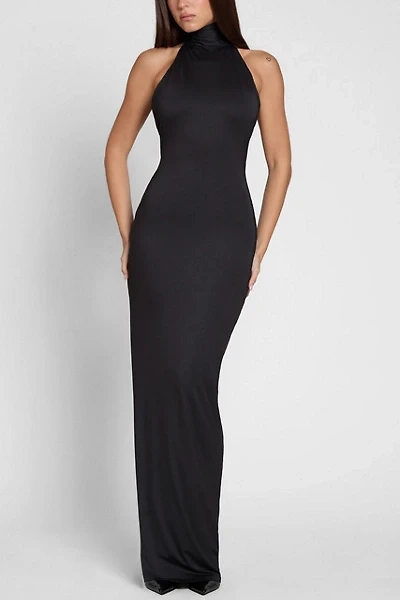 LEAU Alaia Drape Maxi Dress