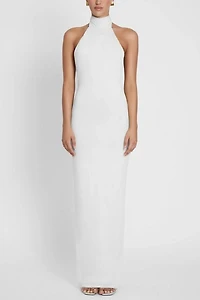 LEAU Alaia Drape Maxi Dress