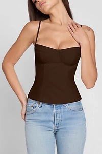 LEAU Bali Bustier Corset Top
