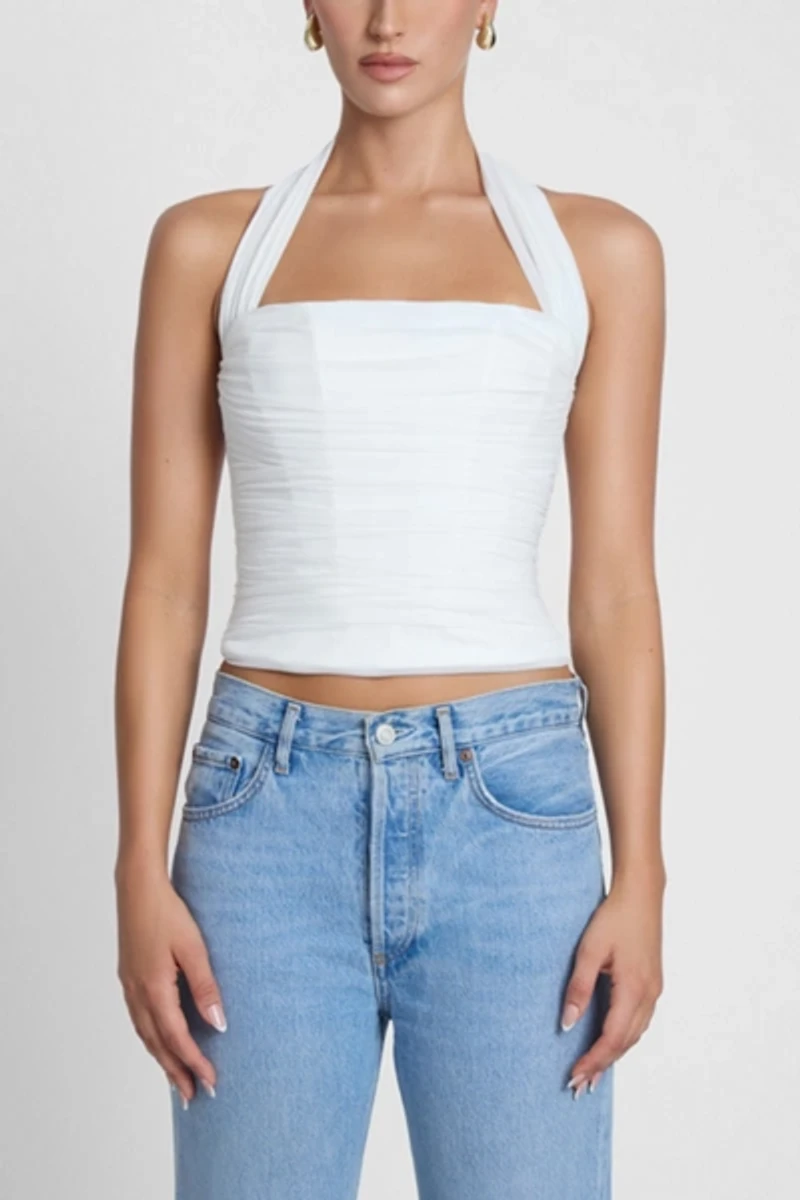 LEAU Taormina Halter Corset Top