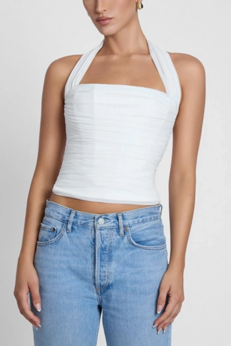 LEAU Taormina Halter Corset Top