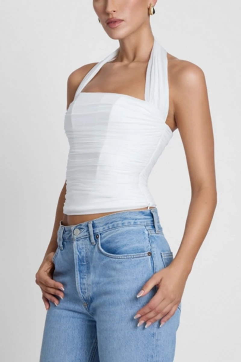 LEAU Taormina Halter Corset Top