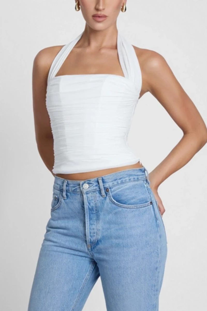 LEAU Taormina Halter Corset Top