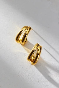 Essential Double Hoop Earring