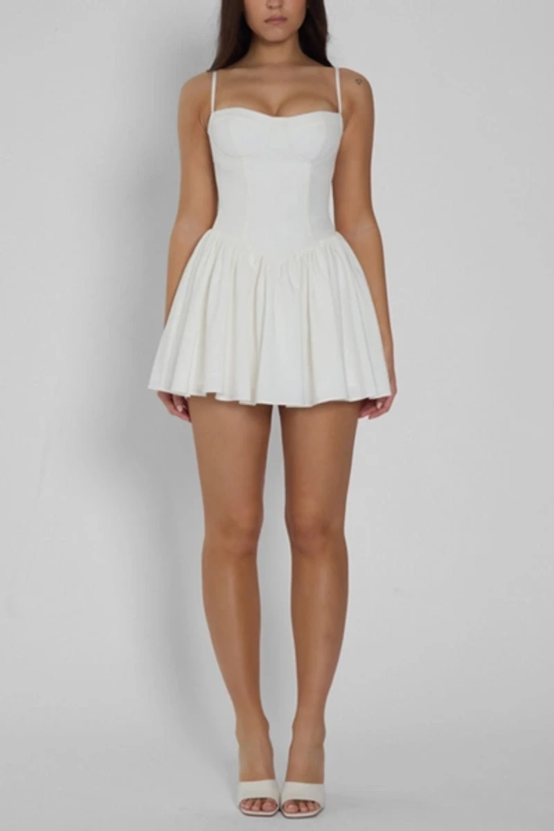 LEAU Bellini Bustier Mini Dress