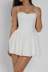 LEAU Bellini Bustier Mini Dress