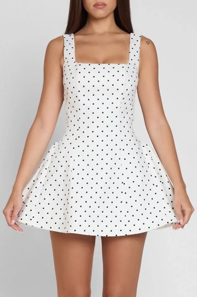 LEAU Ysabelle Babydoll Corset Mini Dress