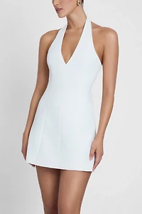 LEAU Hera Halter Mini Dress