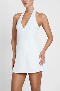 LEAU Hera Halter Mini Dress