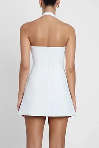 LEAU Hera Halter Mini Dress