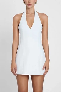 LEAU Hera Halter Mini Dress