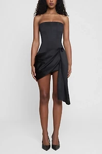 LEAU Solara Satin Corset Dress