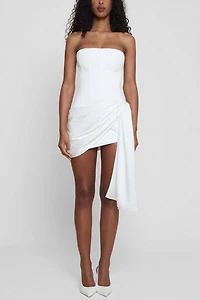 LEAU Solara Satin Corset Dress