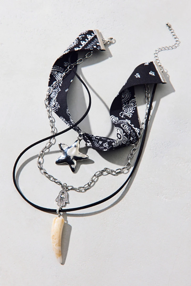 Jupiter Bandana Layered Necklace