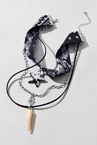 Jupiter Bandana Layered Necklace