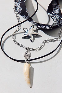 Jupiter Bandana Layered Necklace