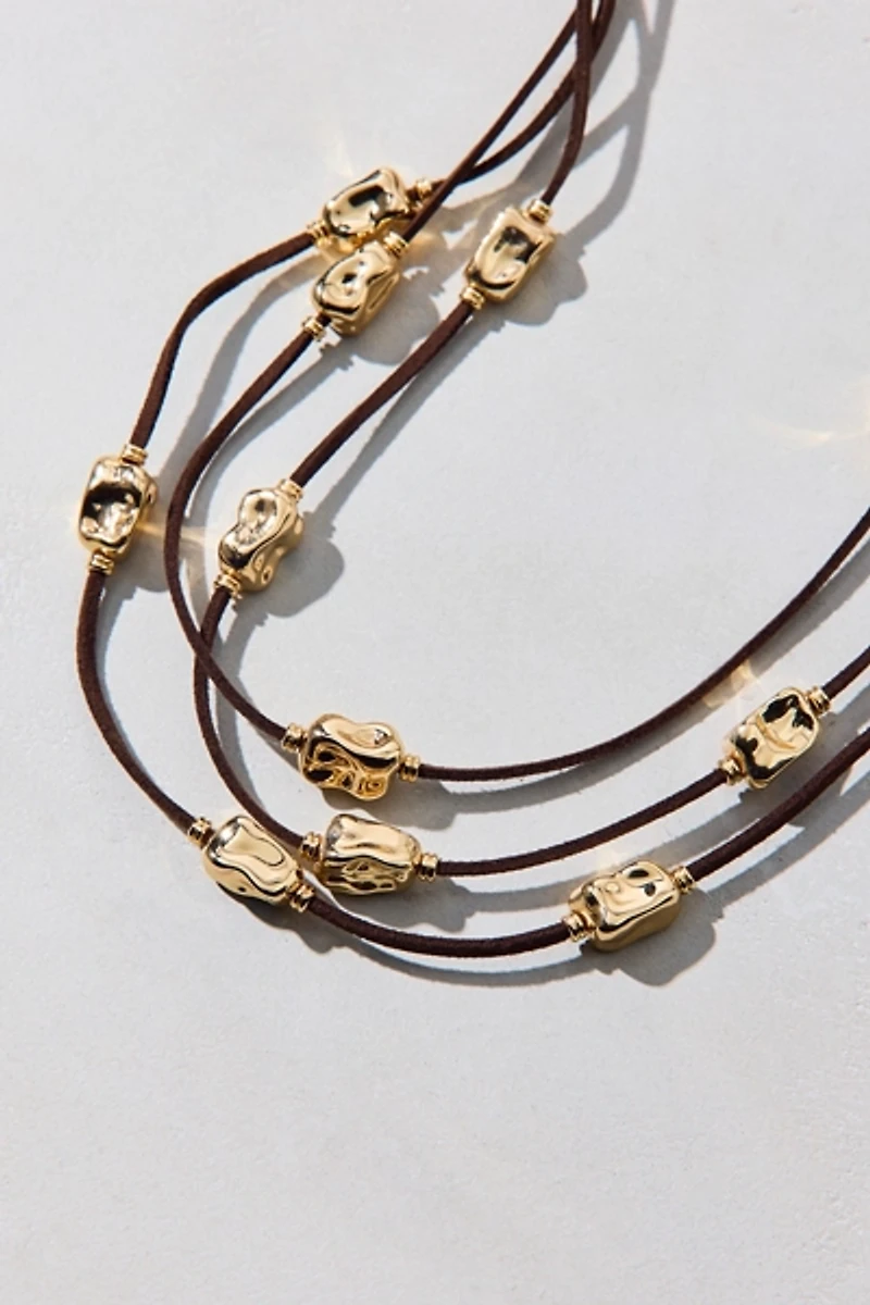 Downtown Layered Corded Necklace