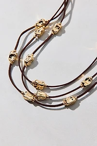 Downtown Layered Corded Necklace