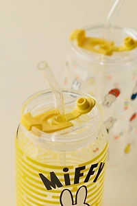 Miffy Iconic To-Go Glass Tumbler Set