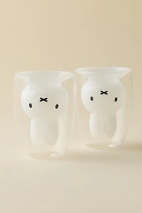 Miffy Double-Wall Juice Glass Set