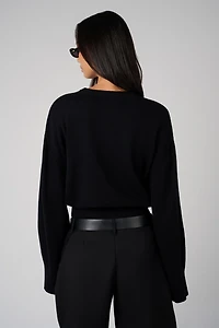 WeWoreWhat Bubble Crewneck Sweater