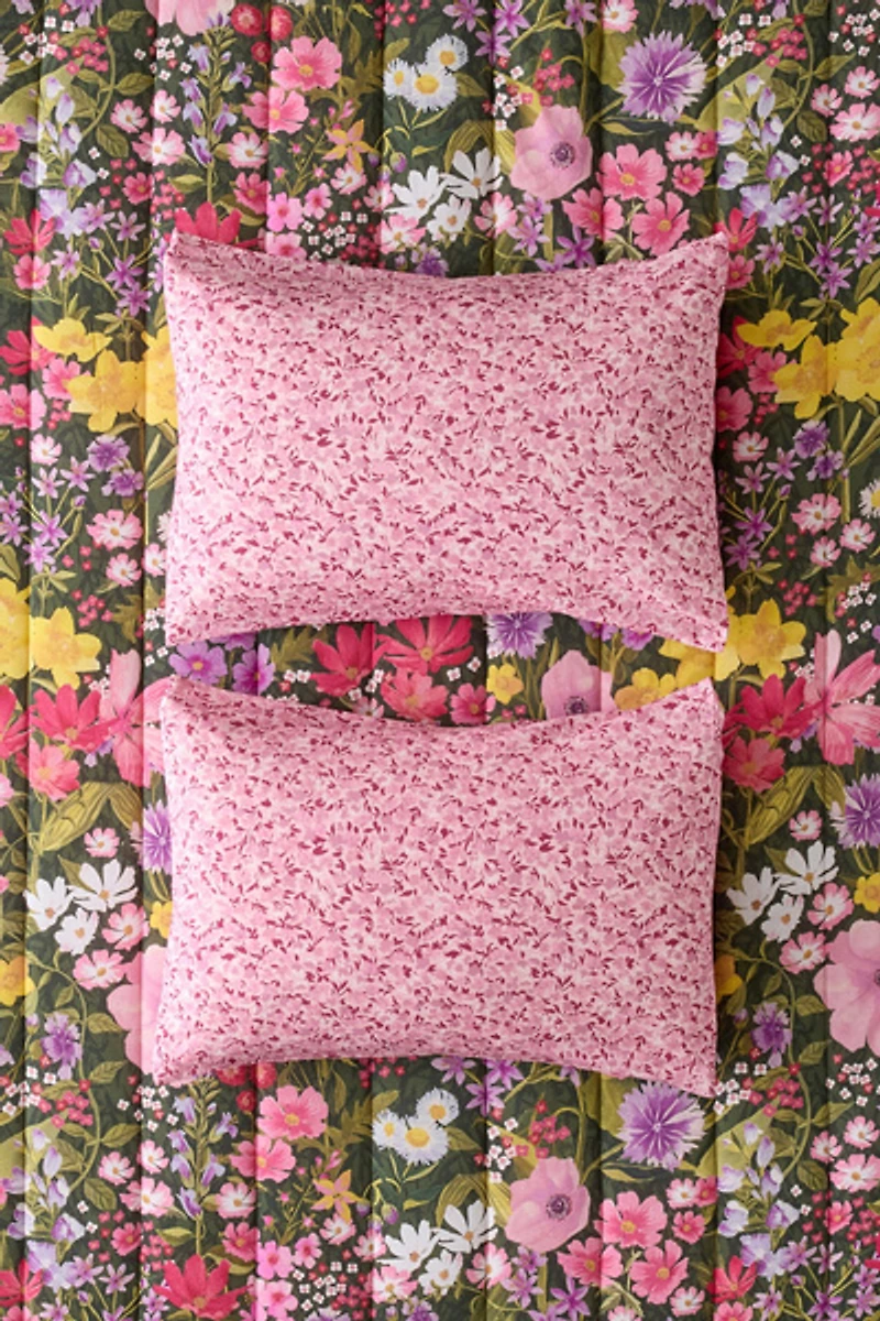 Marti Floral Patterned Sham Set