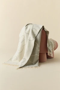 Maison Deux X Miffy Head Wool Fleece Throw Blanket