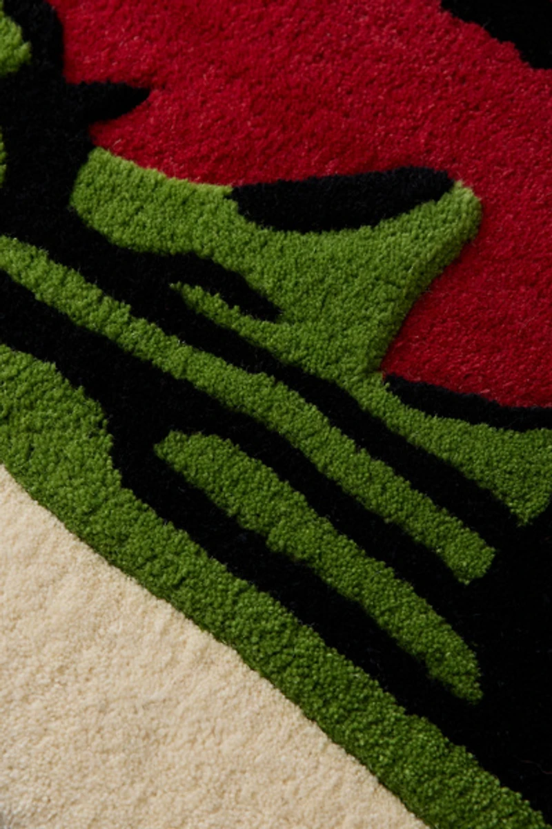 Maison Deux X Peanuts Snoopy Doghouse Wool Tufted Rug