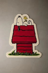 Maison Deux X Peanuts Snoopy Doghouse Wool Tufted Rug