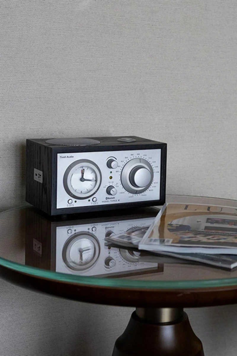 Tivoli Audio Model Three AM/FM Bluetooth Clock Radio
