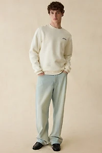 Les Deux Bouquet Graphic Crew Neck Sweatshirt