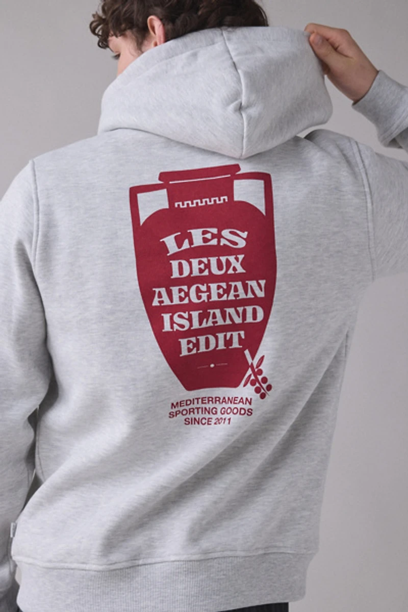 Les Deux Ceramic Graphic Hoodie Sweatshirt