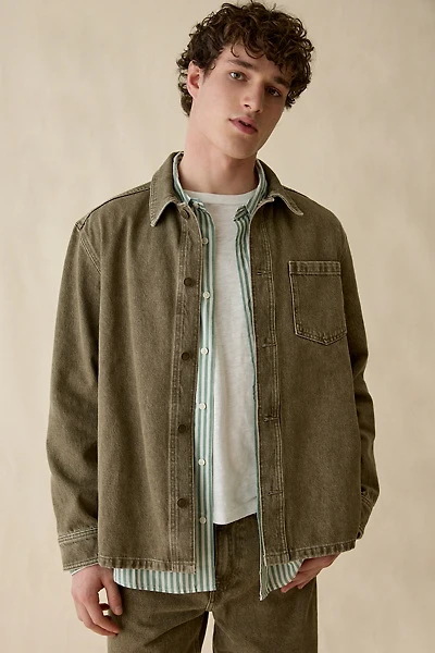 Les Deux Dyed Denim Overshirt