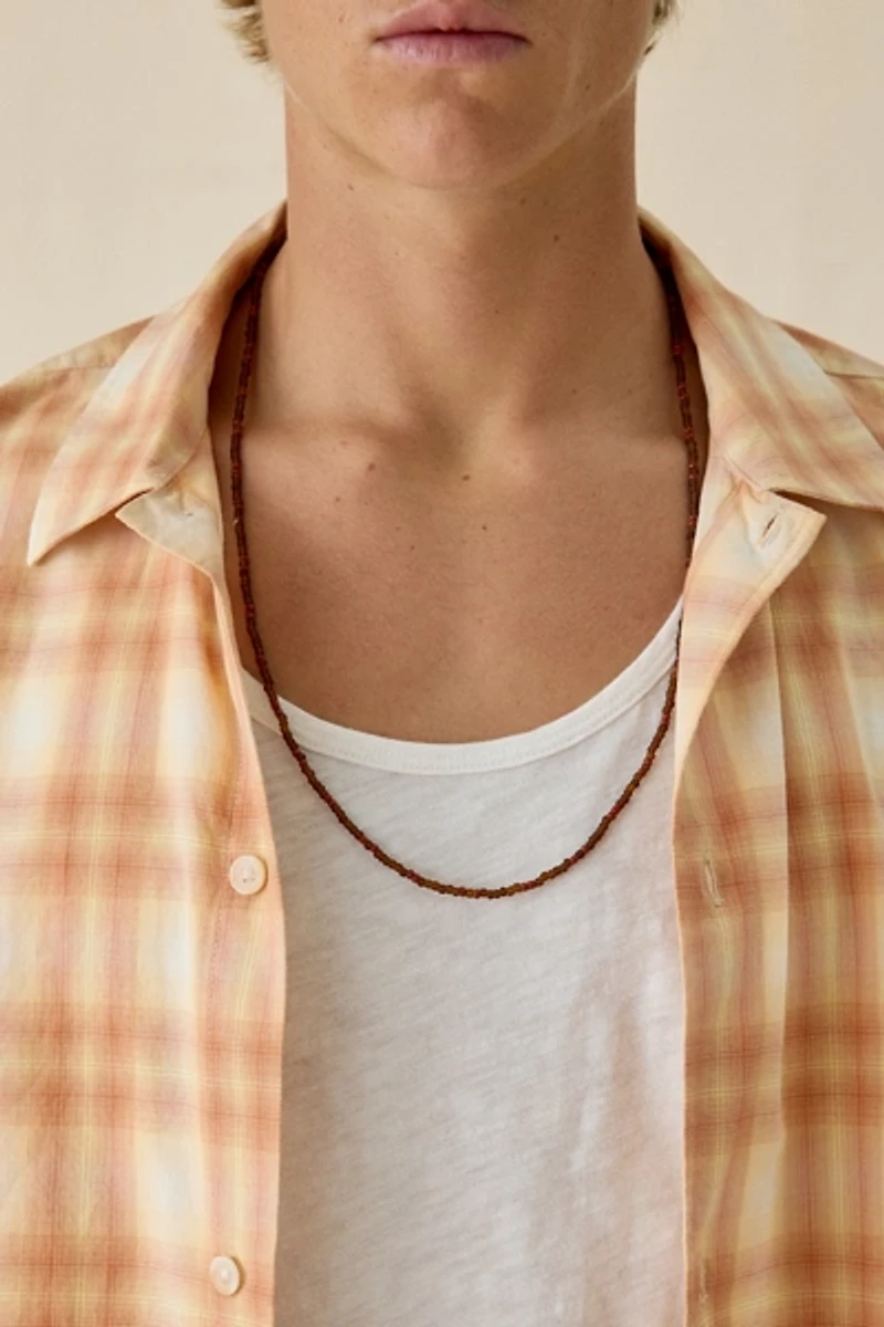 Les Deux Shadowcheck Short Sleeve Shirt