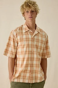 Les Deux Shadowcheck Short Sleeve Shirt